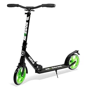 Hurtle Green Adult Kick Scooter