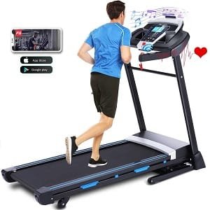 ANCHEER Folding Treadmill Under $700