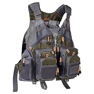 BASSDASH Strap Adjustable Fishing Vest