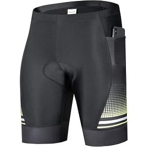 Przewalski men’s 3D padded cycling shorts for mid-distance rides