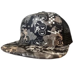 Trailblazer Outdoor Camo Cap for hiking and woodland concealment