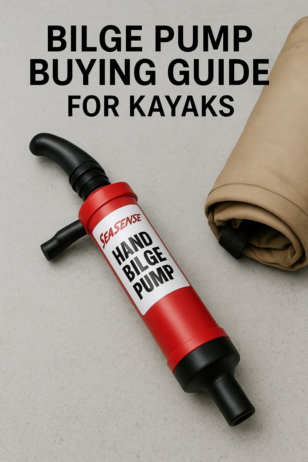 Best Bilge Pumps Buying Guide for Kayaks