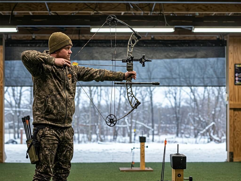 Indoors Bowhunting Practice During Winter: Techniques