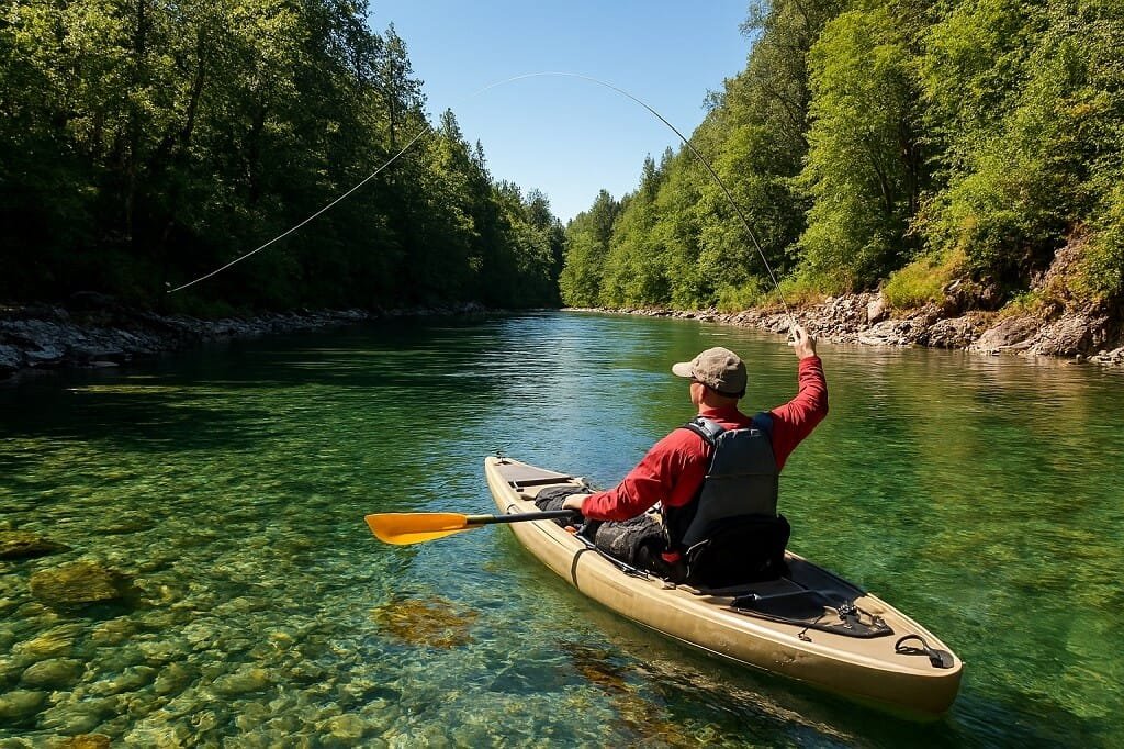 River Kayak Fishing Tips to Catch More Fish