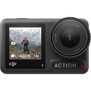 DJI Osmo Action 4 Action Cameras for Mountain Biking