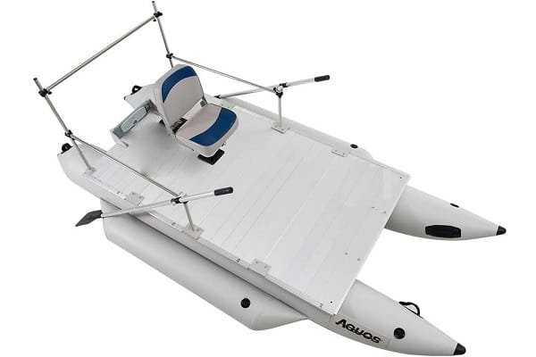 AQUOS Heavy‑Duty Thermobonding Fishing Pontoon Boat
