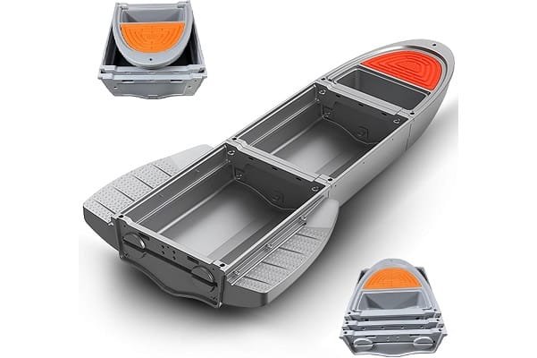 JYXKART Fishing B1 Fishing Pontoon Boat